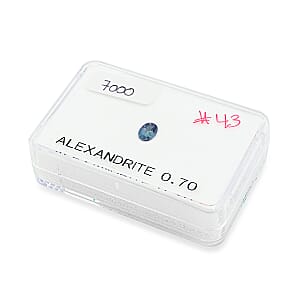 Chairman Vault Collection Certified and Appraised AAAA Brazilian Alexandrite (Ovl Free Size) 0.70 ctw