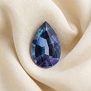 Chairman Vault Collection Certified and Appraised AAAA Brazilian Alexandrite (Pear Free Size) 0.72 ctw