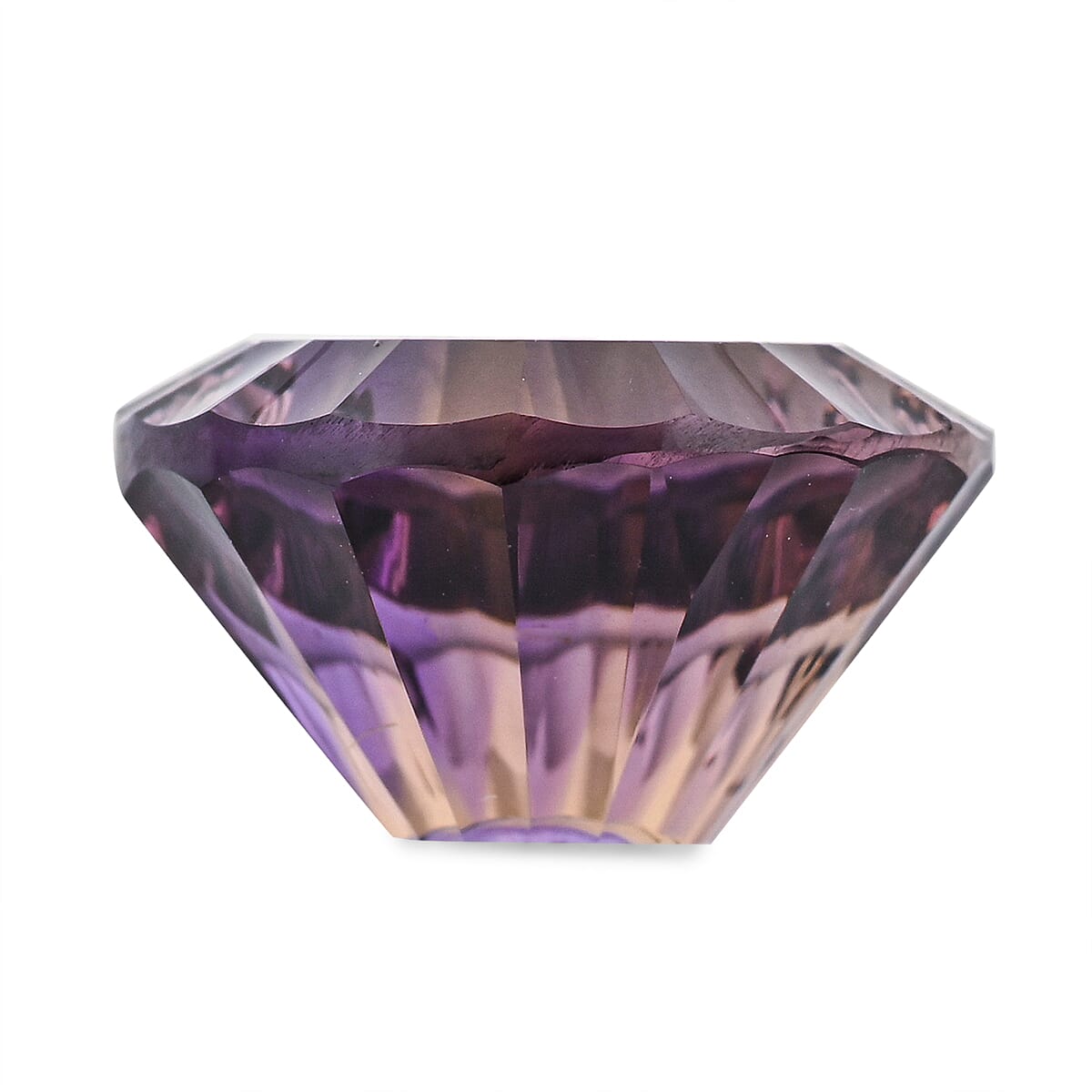 Limited Edition AAAA Anahi Ametrine Fire Flame Cut (Rnd 17 mm) 15.00 ctw image number 3