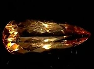 AAAA Imperial Topaz (Pear Free Size) 2.00 ctw