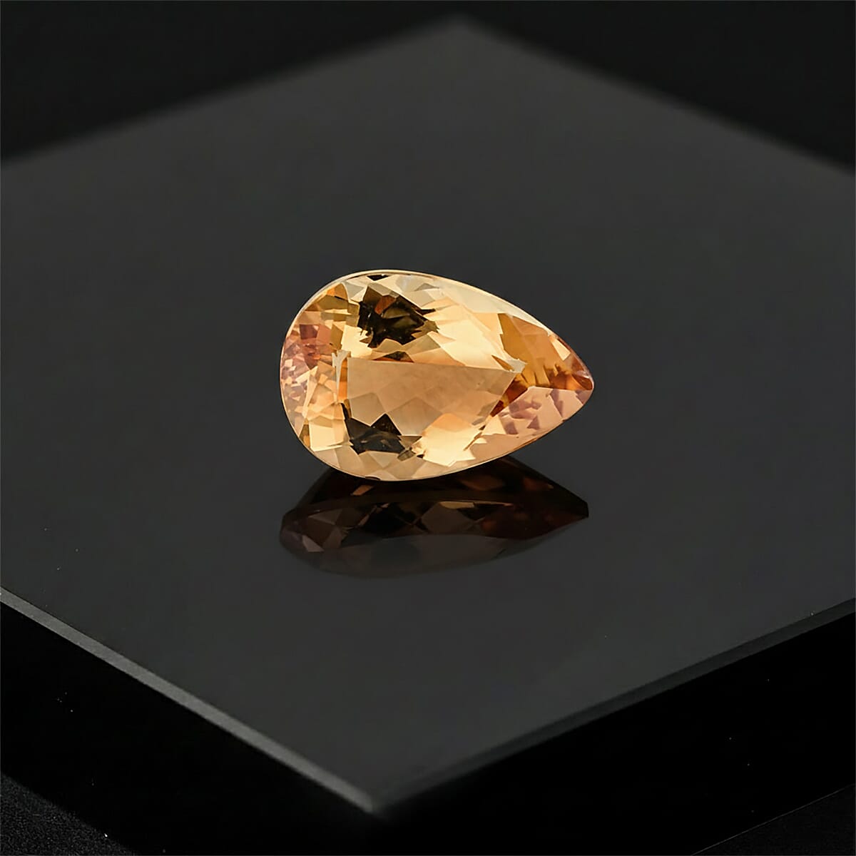 AAAA Imperial Topaz (Pear Free Size) 2.00 ctw image number 1