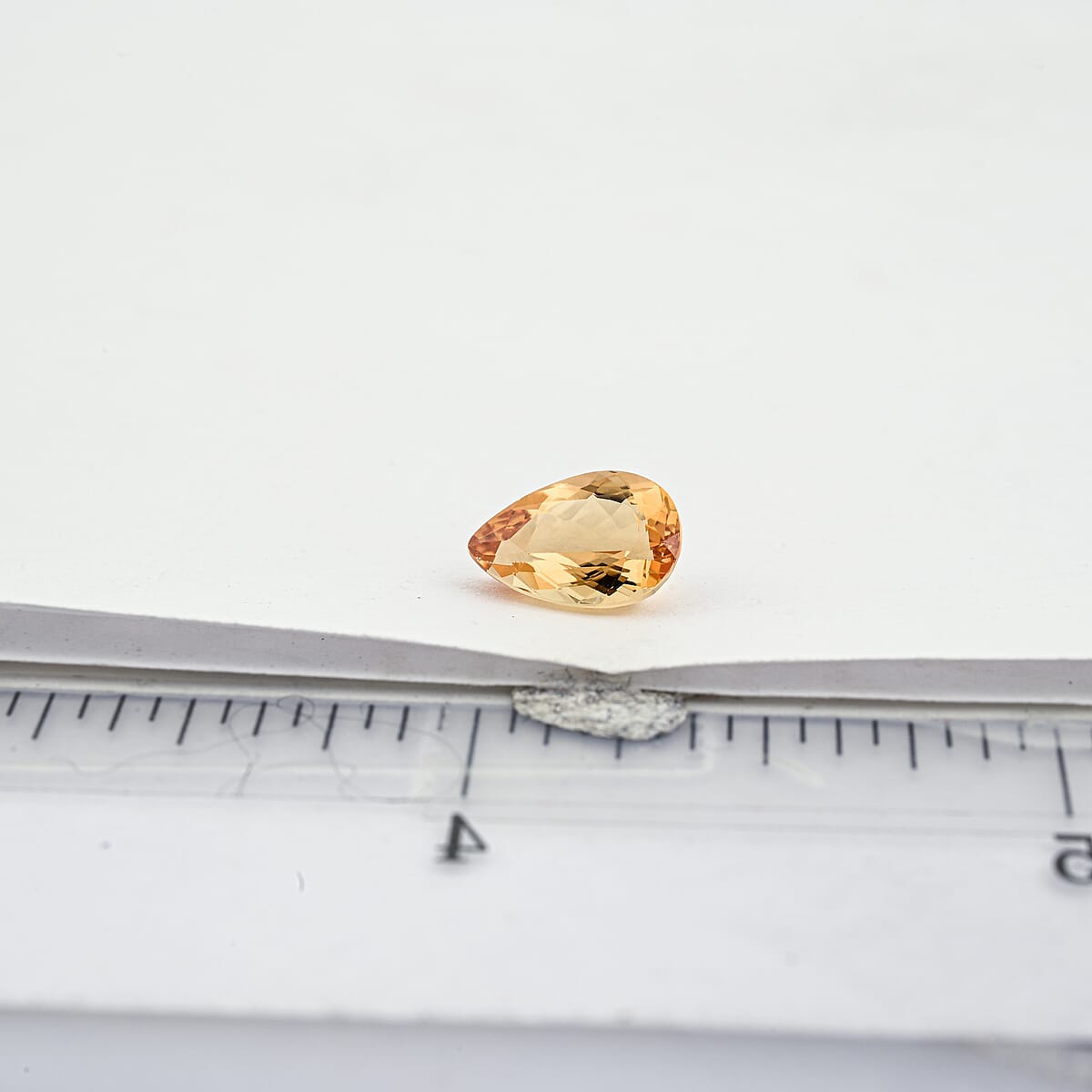 AAAA Imperial Topaz (Pear Free Size) 2.00 ctw image number 4
