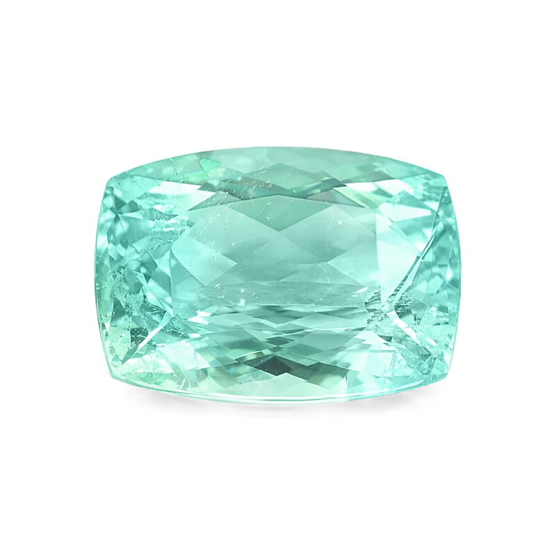 Certified & Appraised AAAA Paraiba Tourmaline (Cush Free Size) With Free Paraiba Book 1.00 ctw