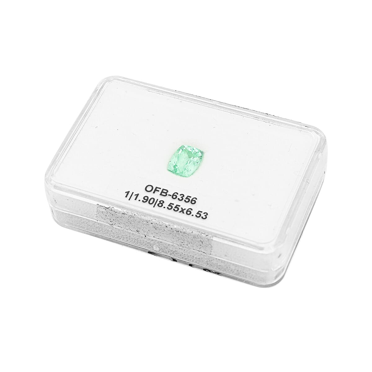 Certified & Appraised AAAA Paraiba Tourmaline (Cush Free Size) With Free Paraiba Book 1.00 ctw image number 3