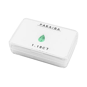Certified & Appraised AAAA Paraiba Tourmaline (Pear Free Size) With Free Paraiba Book 1.00 ctw