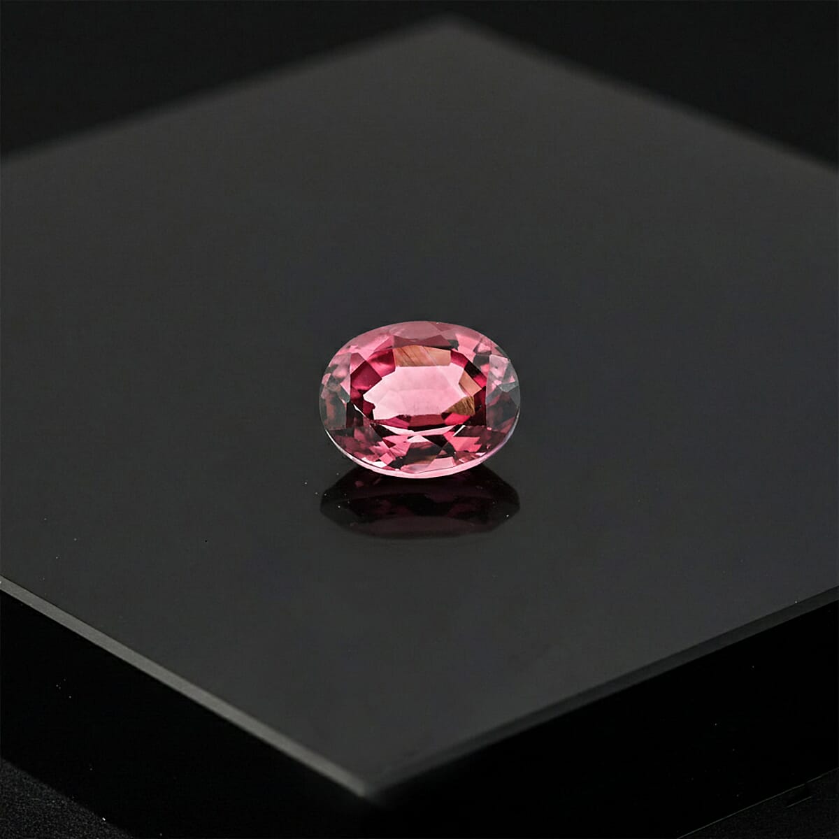 Certified and Appraised AAAA Ouro Fino Rubellite (Ovl Free Size) 3.00 ctw image number 1