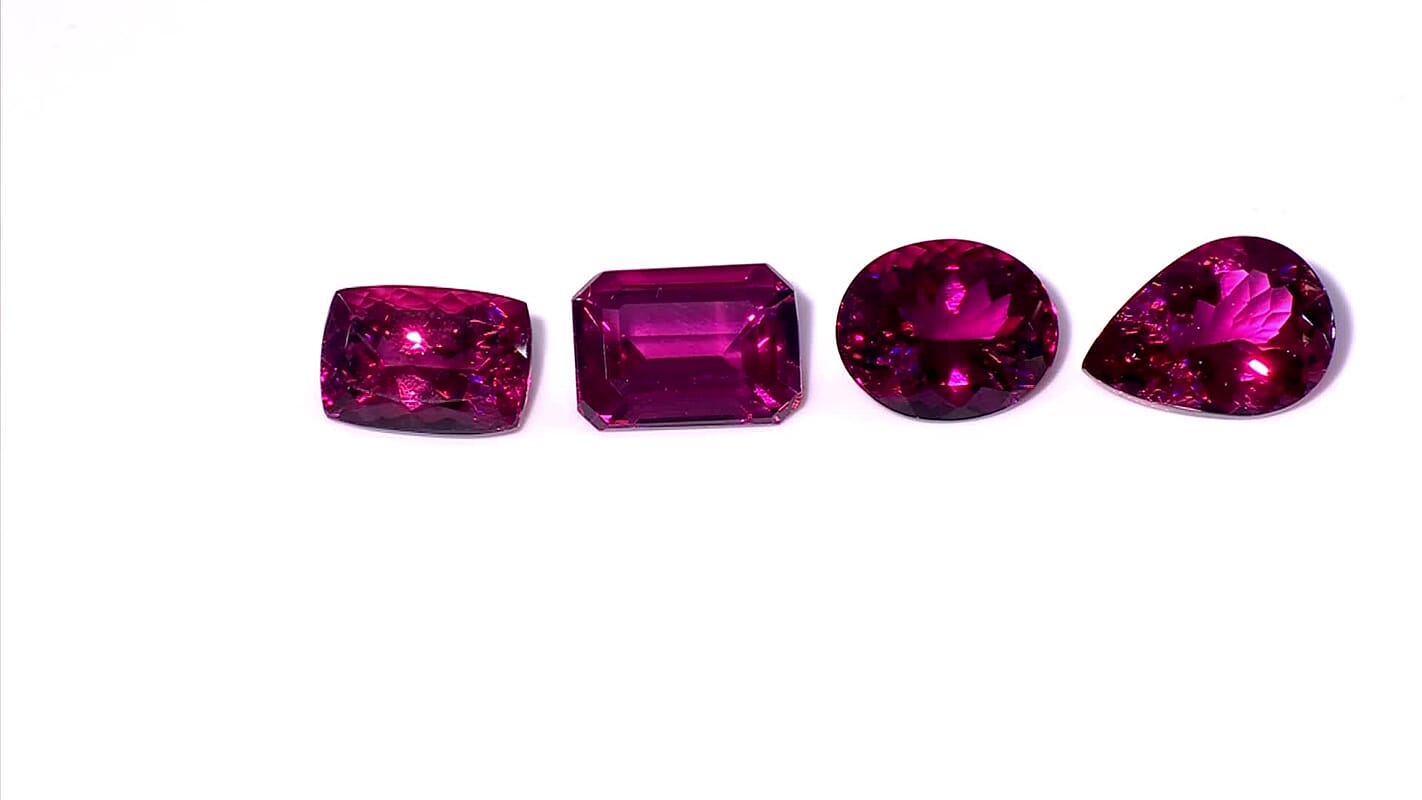 Certified & Appraised AAAA Ouro Fino Rubellite (Cush Free Size) 3.00 ctw