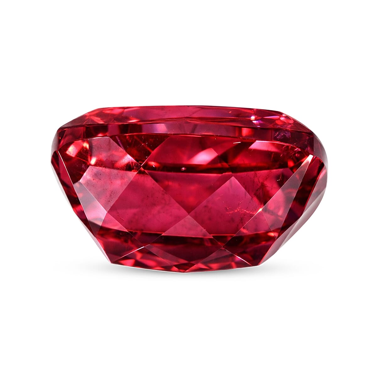 Certified & Appraised AAAA Ouro Fino Rubellite (Cush Free Size) 3.00 ctw image number 1