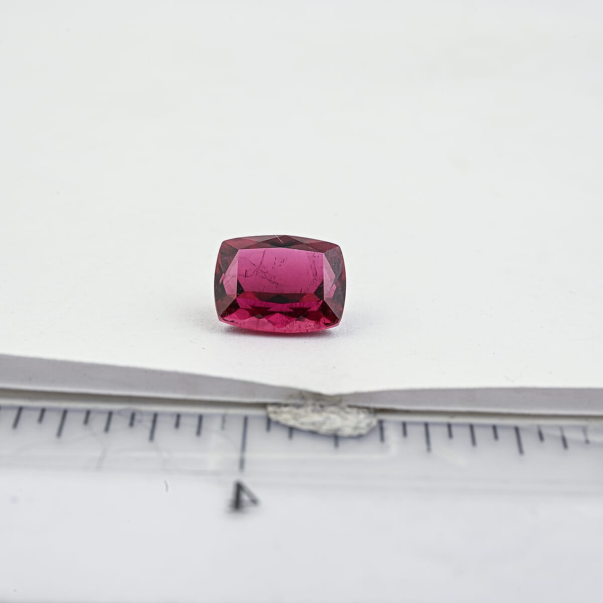 Certified & Appraised AAAA Ouro Fino Rubellite (Cush Free Size) 3.00 ctw image number 3