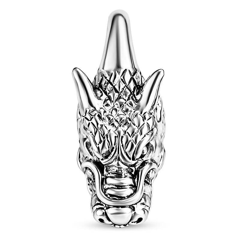D'Joy Bali Legacy Dragon Pendant without Chain in Sterling Silver 5.04 Grams