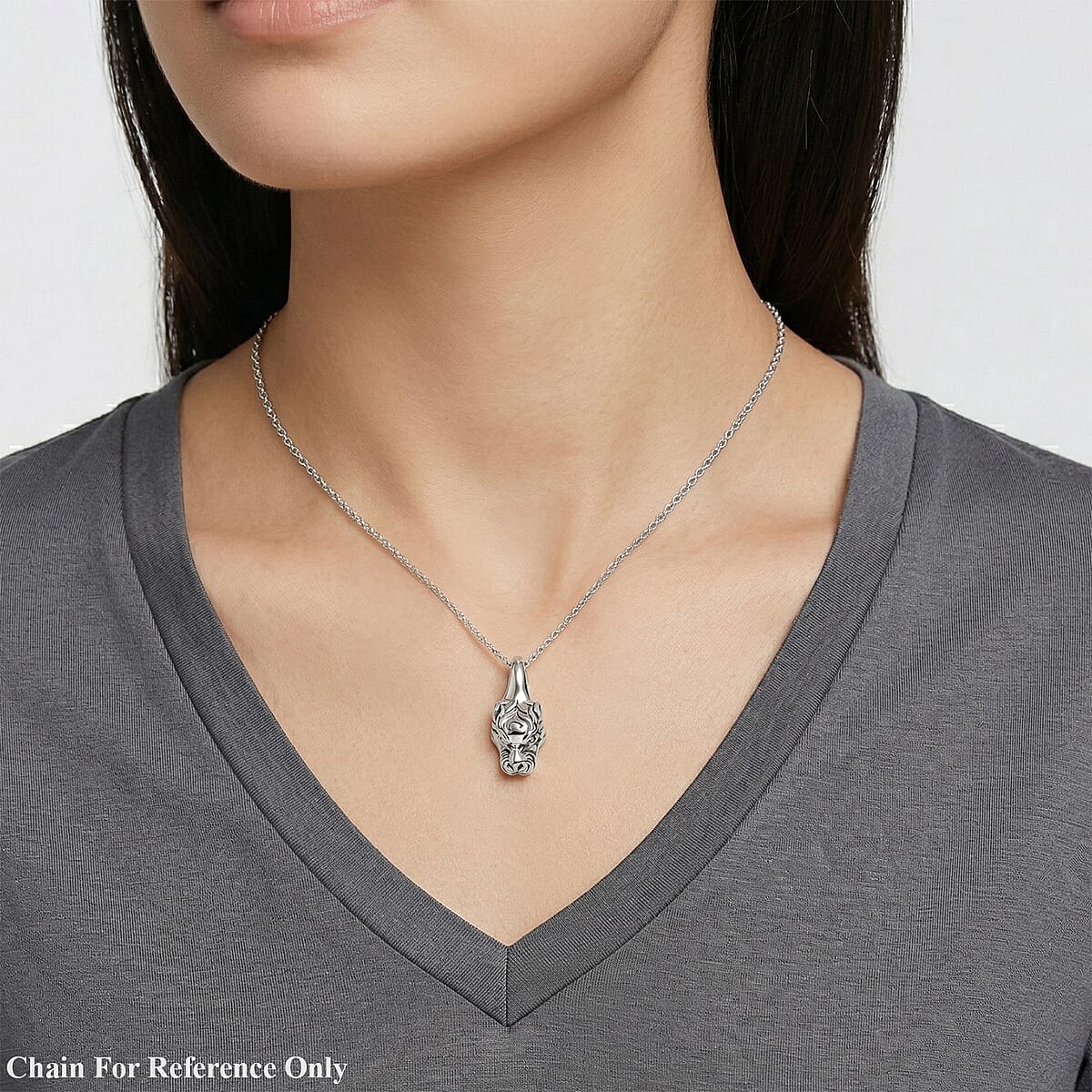 D'Joy Bali Legacy Panther Pendant without Chain in Sterling Silver 5.09 Grams image number 2