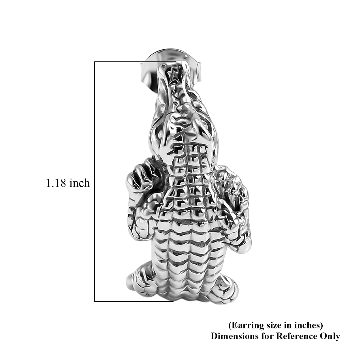 D'Joy Bali Legacy Earrings in Sterling Silver 8 Grams image number 4