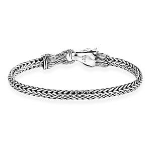 D'Joy Bali Legacy Horse Bracelet in Sterling Silver (6.50 In) 19.25 Grams