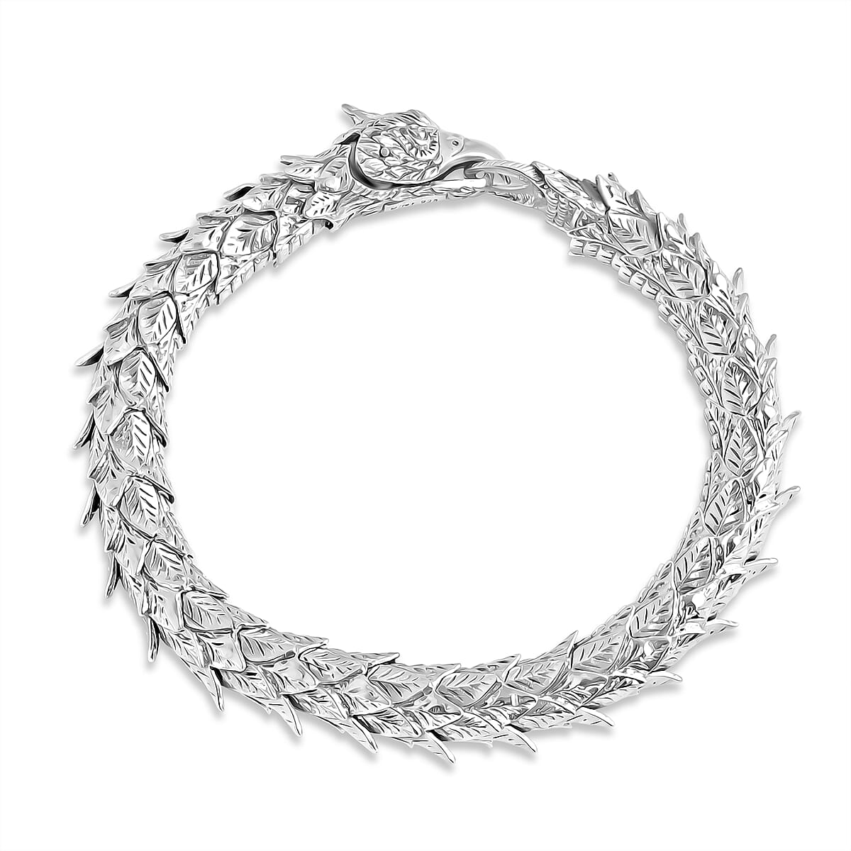 D'Joy Bali Legacy Eagle Bracelet in Sterling Silver (6.50 In) 40.25 Grams image number 3