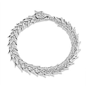 D'Joy Bali Legacy Eagle Bracelet in Sterling Silver (6.50 In) 40.25 Grams