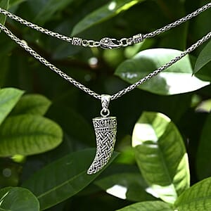 D'Joy Bali Legacy Padian Chain Necklace in Sterling Silver 16.15 Grams (18 Inches)