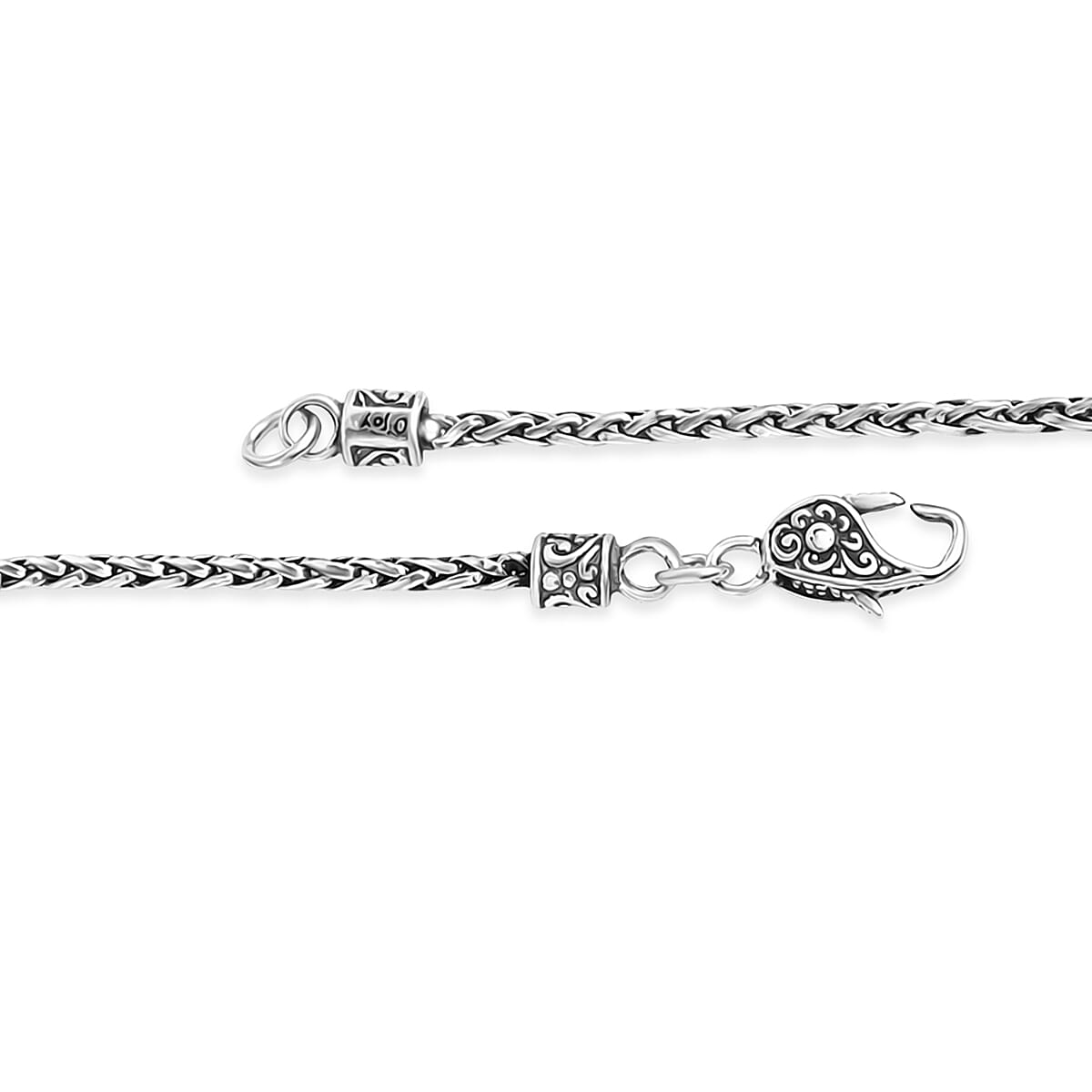 D'Joy Bali Legacy Padian Chain Necklace in Sterling Silver 16.15 Grams (18 Inches) image number 5