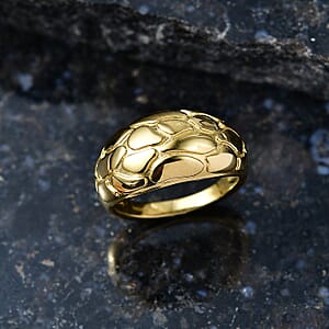 D'Joy Pebbles Ring in 18K Vermeil Yellow Gold Over Sterling Silver (Size 8.0) 6.70 Grams