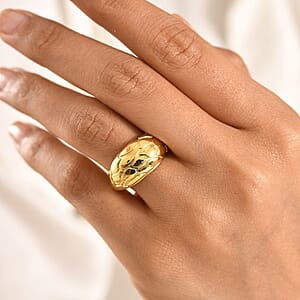 D'Joy Pebbles Ring in 18K Vermeil Yellow Gold Over Sterling Silver (Size 8.0) 6.70 Grams