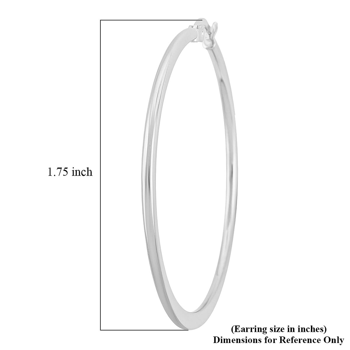 Hoop Earrings in Stainless Steel image number 4