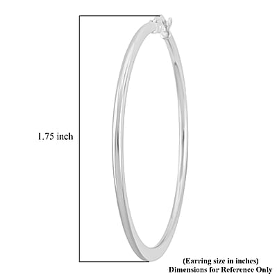 Hoop Earrings in Stainless Steel