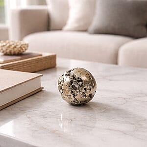 Pyrite Sphere - Golden