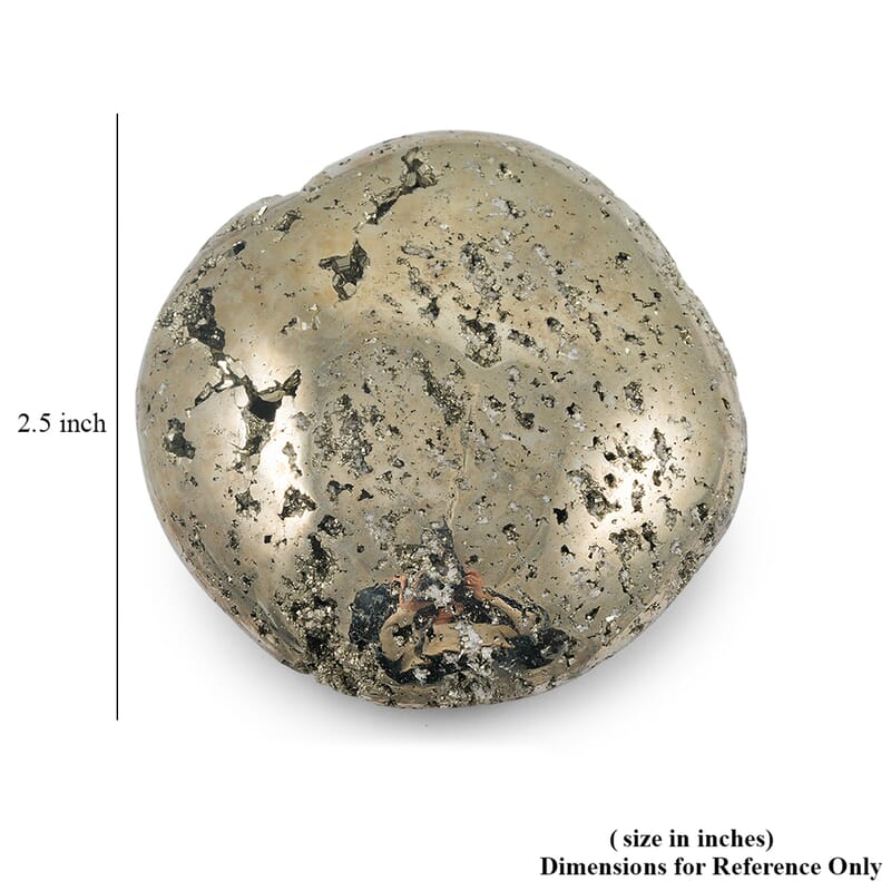 Pyrite Palm Stone Small 512 ctw