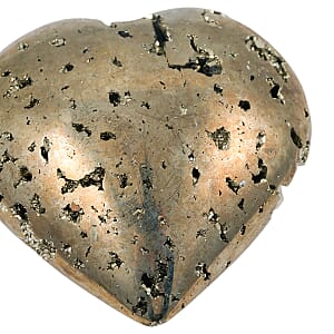 Pyrite Heart - Golden