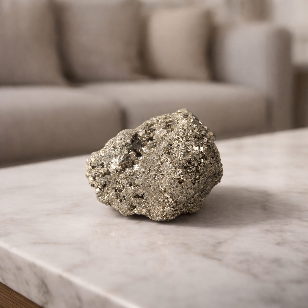 Pyrite Crystals - Golden image number 1