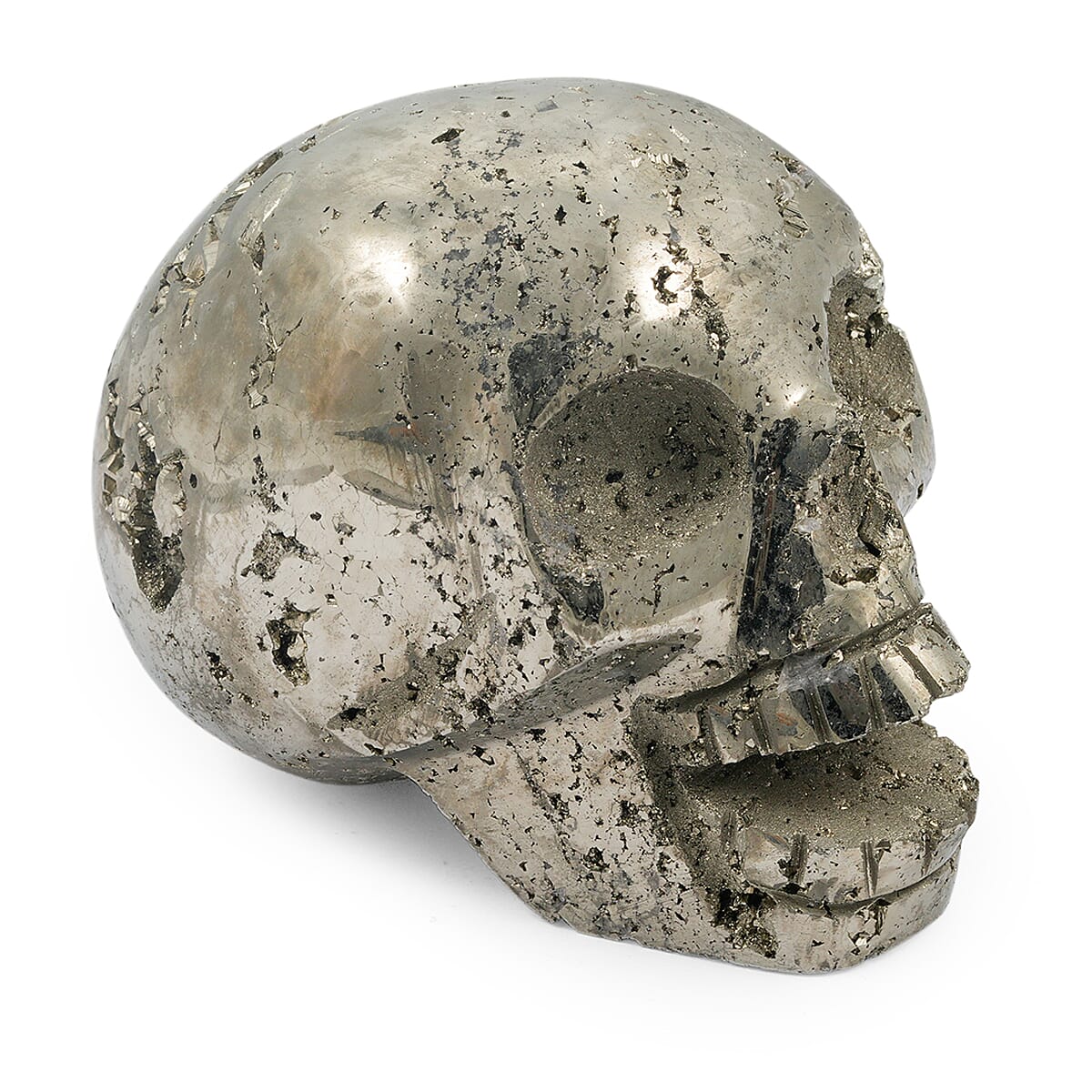 Pyrite Skull Small 4989 ctw