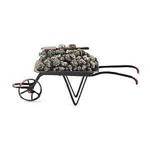 Pyrite Wheelbarrow - Golden