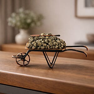 Pyrite Wheelbarrow - Golden