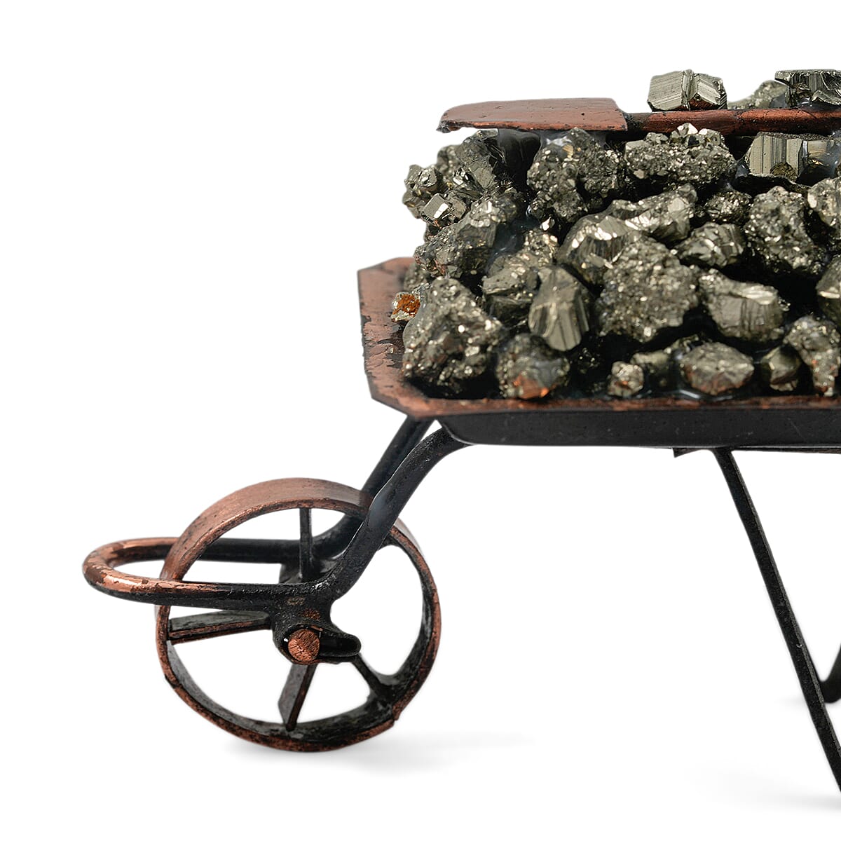 Pyrite Wheelbarrow - Golden image number 2