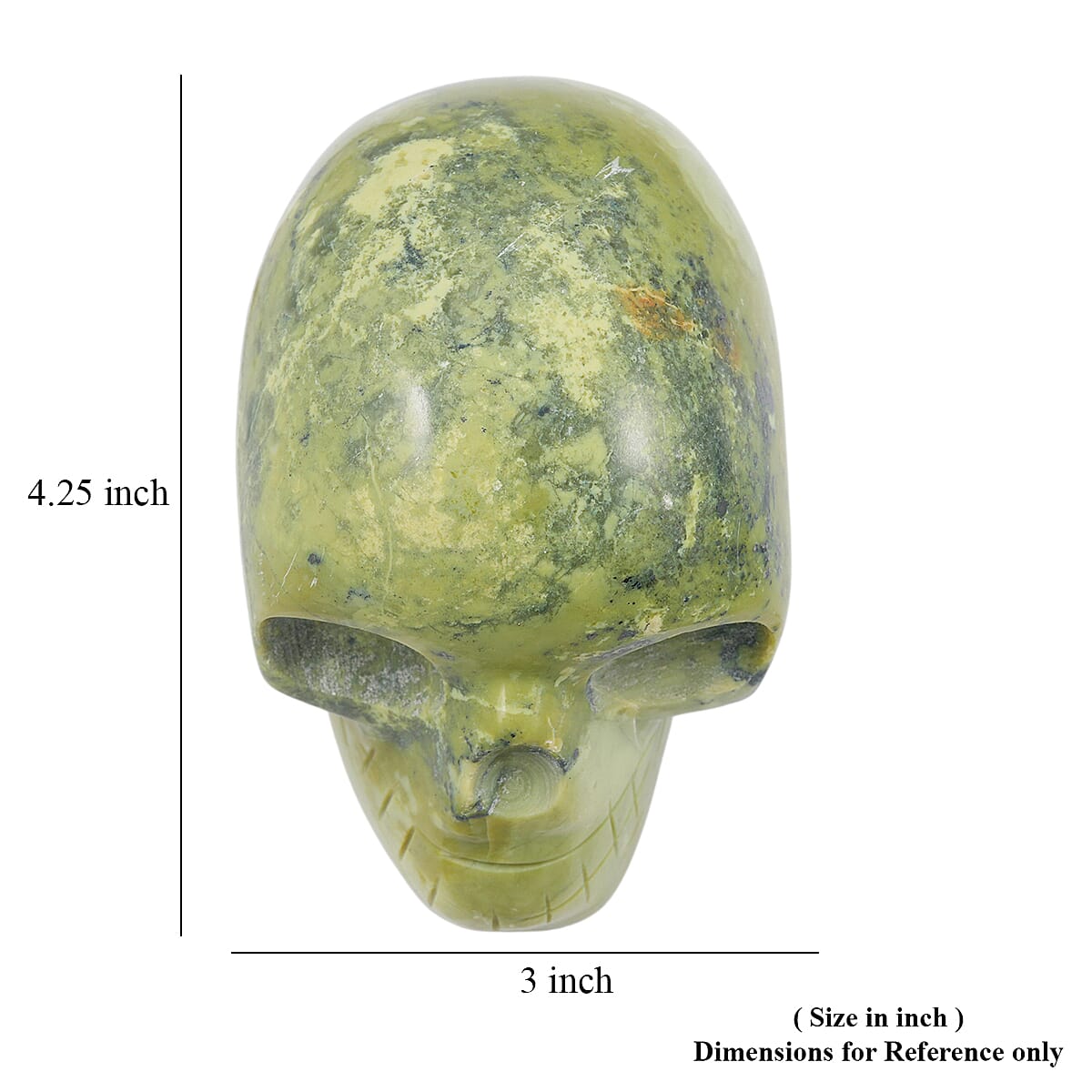 Serpentine Skull - Green image number 4