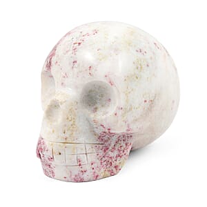 Cinnabrite Skull - White