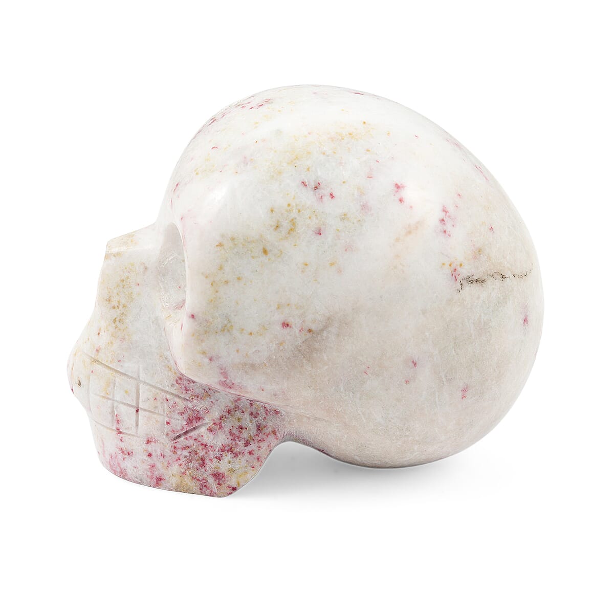 Cinnabrite Skull - White image number 2