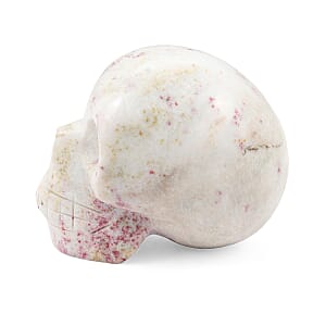 Cinnabrite Skull - White