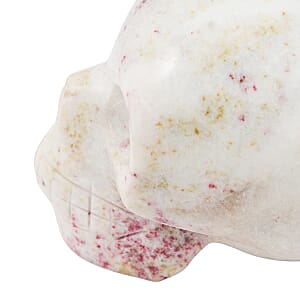 Cinnabrite Skull - White