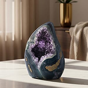 Amethyst Agate Flame L 4900ctw