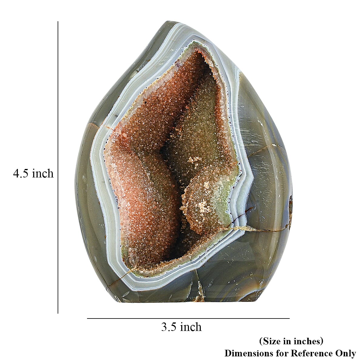 Amethyst Agate Flame M 3300ctw image number 6