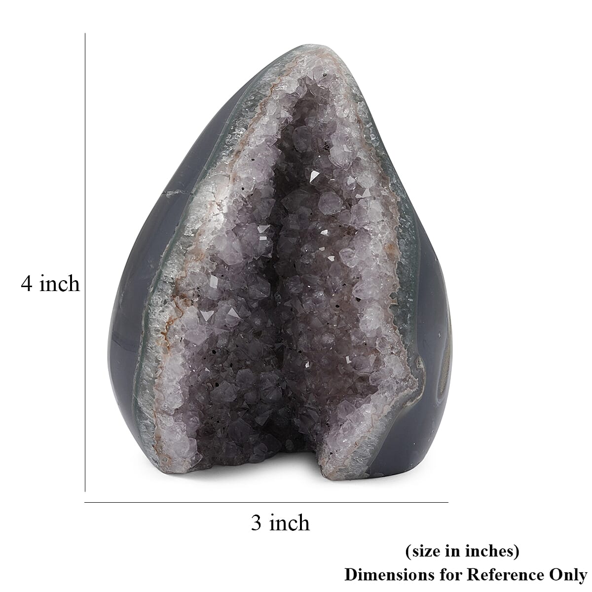 Amethyst Agate Flame S 2700ctw image number 5