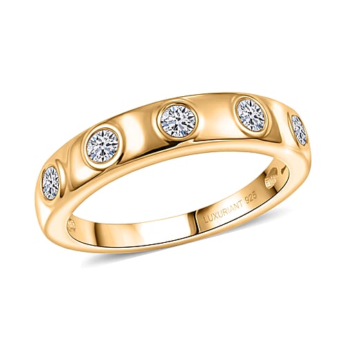 Yellow Gold Over Sterling Silver / 10 - Product card gallery slide 1 (10178466251065)