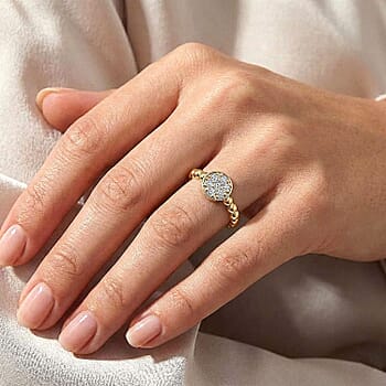Yellow Gold Over Sterling Silver / 10 - Product card gallery slide 2 (10178466152761)