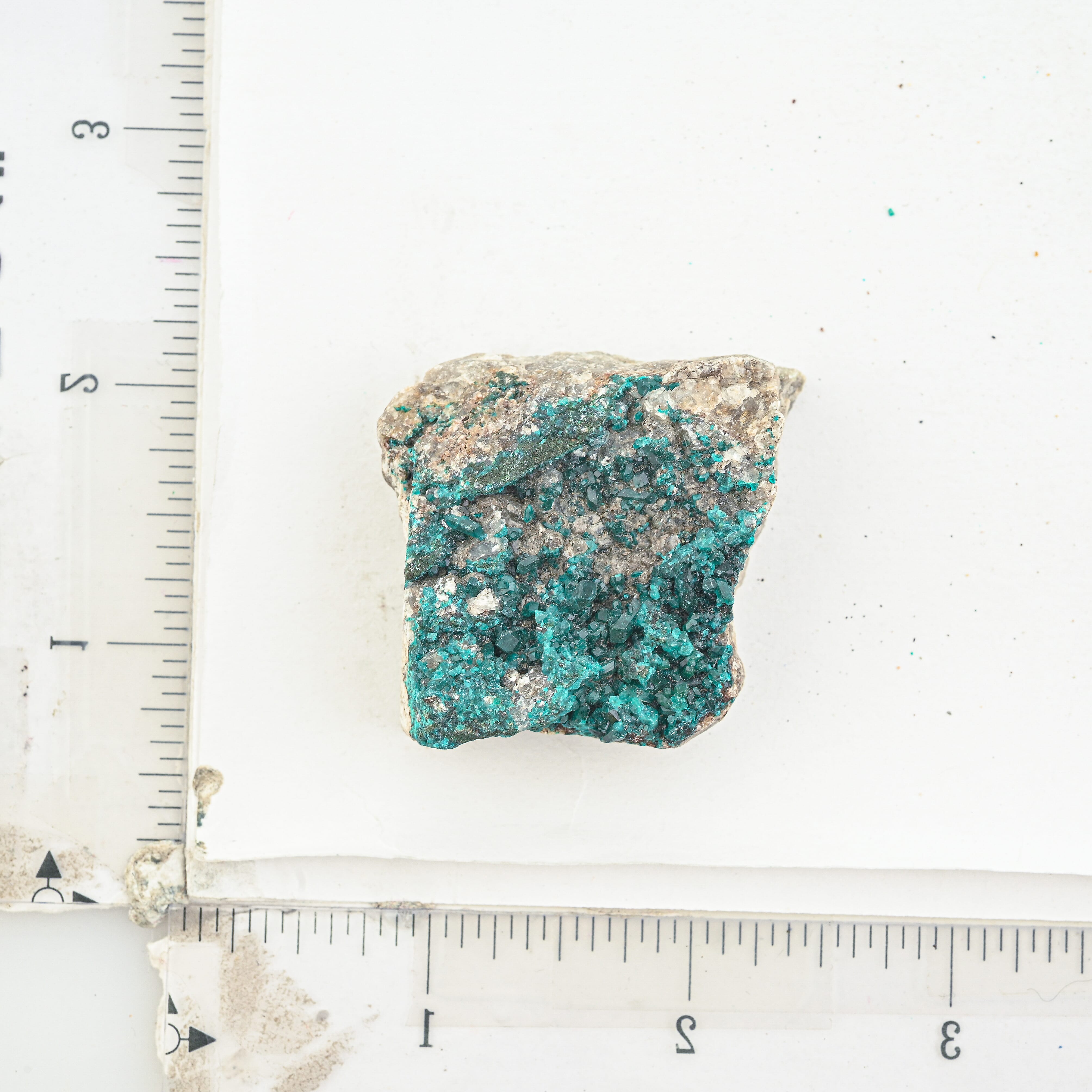 Dioptase Crystal XS 300 ctw