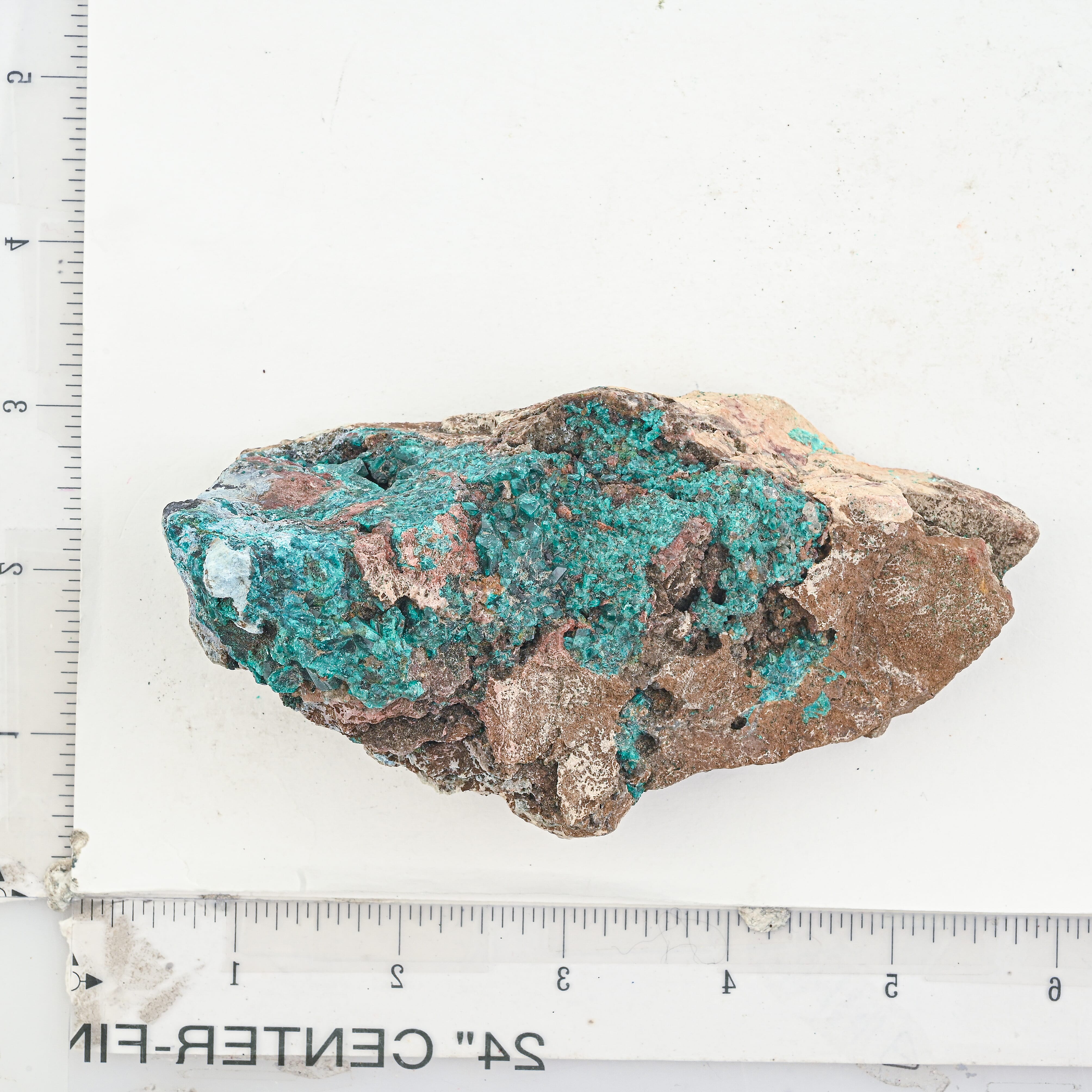 Dioptase Crystal L 2600 ctw