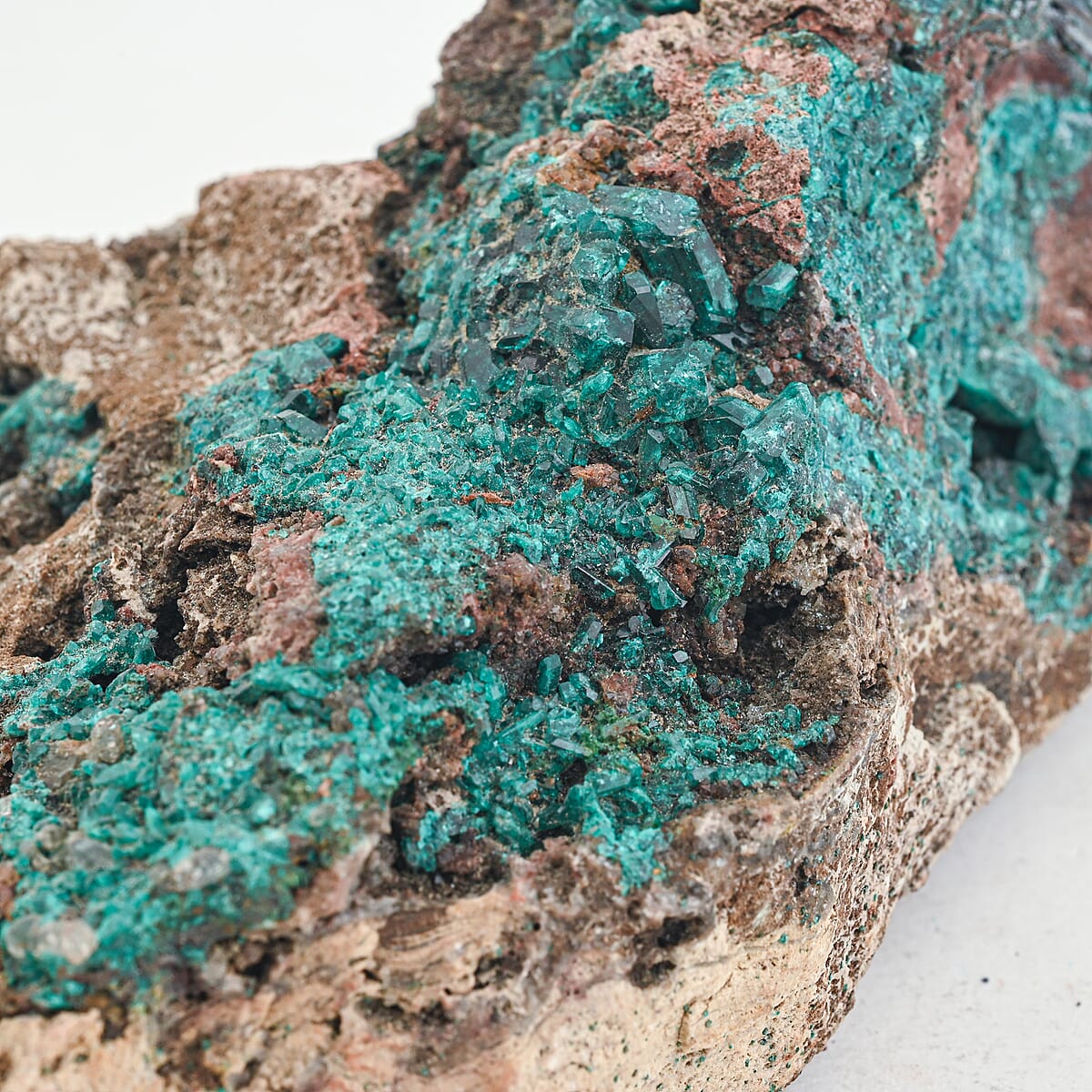 Dioptase Crystal L 2600 ctw image number 3