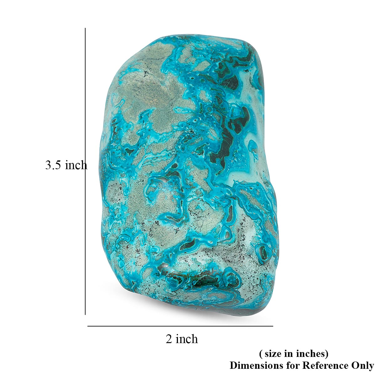 Malachite-Chrysocolla L Approx 1950ctw