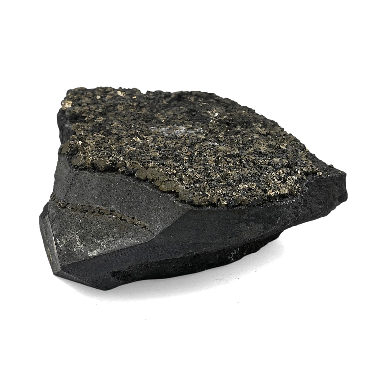 Shungite Pyrite L 1100 ctw image number 2