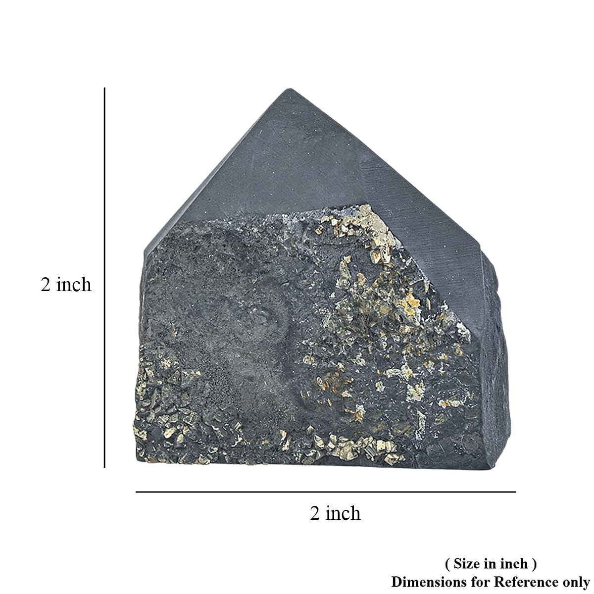 Shungite Pyrite S 450 ctw image number 6