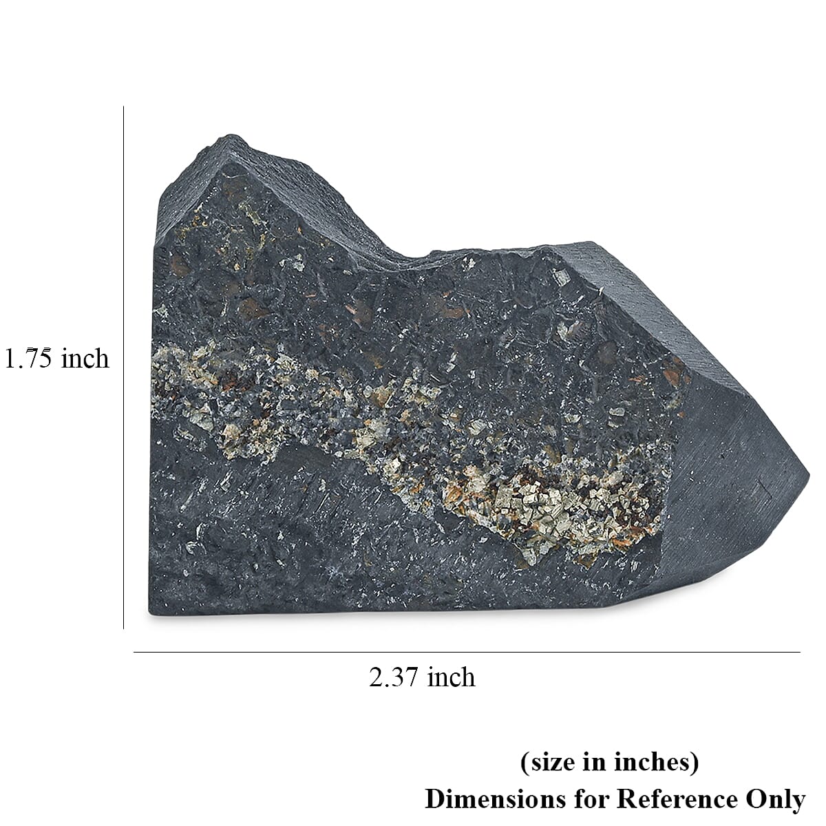 Shungite Pyrite XS 300 ctw image number 6